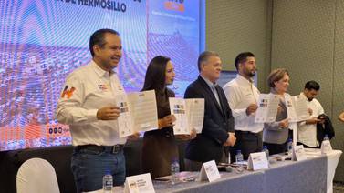 Candidatos a la alcaldía de Hermosillo firman la ‘Agenda Ciudadana de Políticas Públicas’