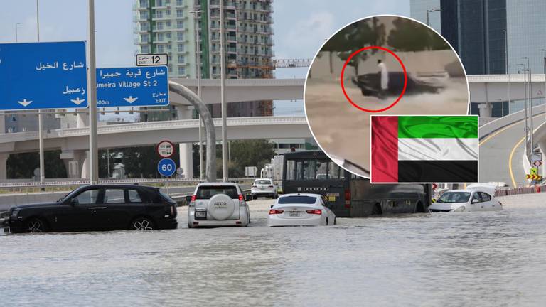 Las lluvias más fuertes en 75 años inundan Dubái y causan al menos una muerte. | EFE