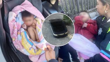Hallan en maleta a niño de 2 años en Puebla; caso se viraliza