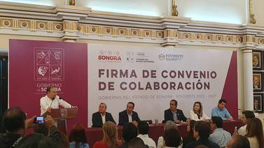 Firma de convenio entre Fovissste y Gobierno del Estado de Sonora para beneficiar a trabajadores públicos con vivienda