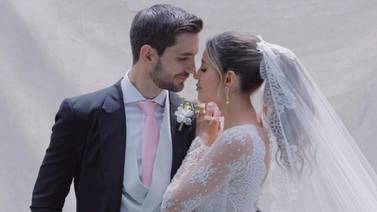 Así fue la boda de Paulina Goto con Rodrigo Saval