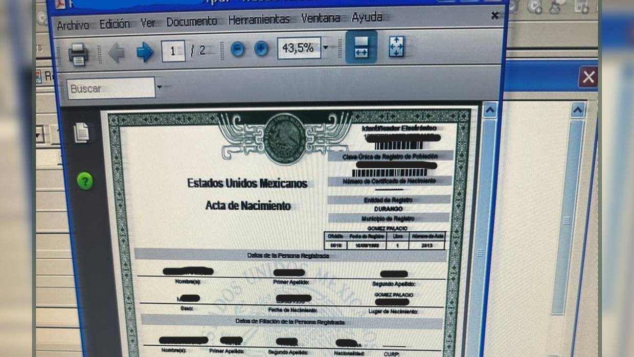 Funcionaria sentenciada por falsificación de documentos en Durango
