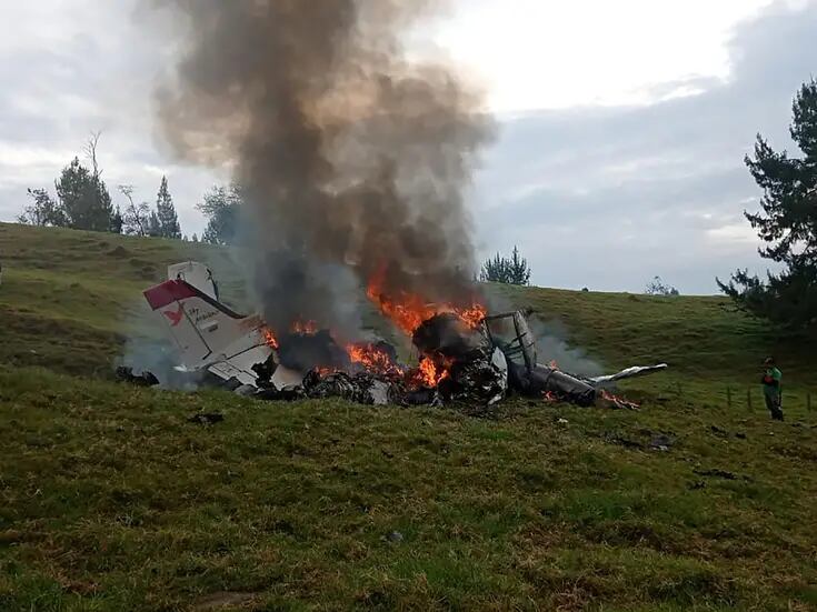 Mueren cuatro personas en accidente de avión ambulancia al Noroeste de Colombia