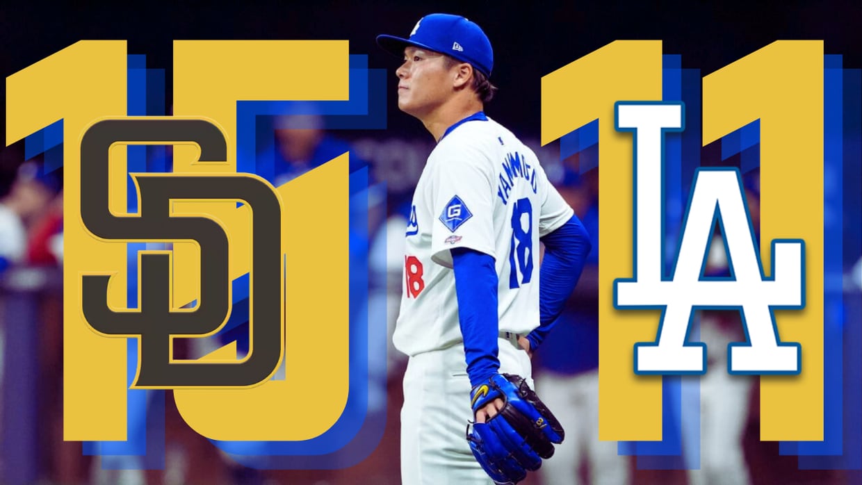 Revés en Seúl: Yamamoto sale humillado en su debut con Los Angeles Dodgers ante San Diego y los Padres salen victoriosos