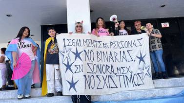 Colectivo Sonora Trans exhorta manifiesto ante Congreso del Estado