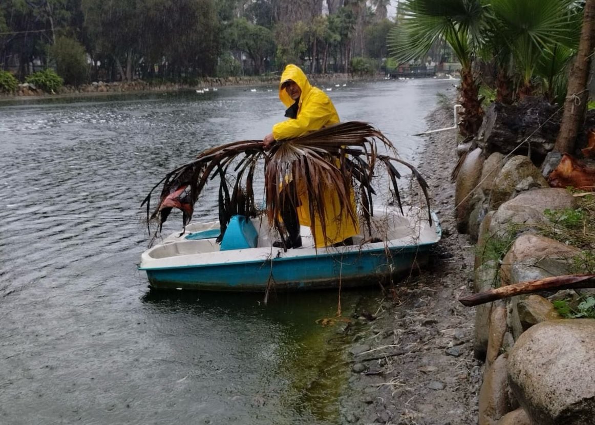 Sin incidentes en Parque Morelos por las lluvias.