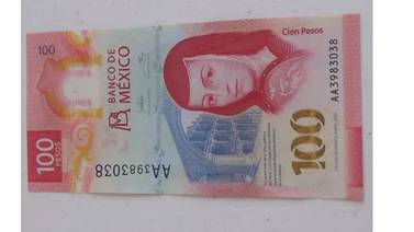 Billete de 100 pesos lo venden en 30 mil en Mercado Libre