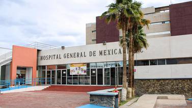 Riña entre sindicatos en el Hospital General de Mexicali