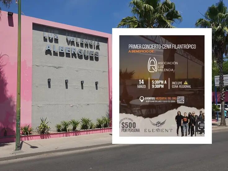 Organizan concierto de recaudación de fondos para Albergue Luz Valencia ¡Es momento de ayudar!