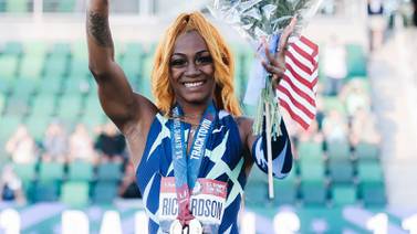 Atleta Sha'Carri Richardson da positivo a marihuana y podría perderse Juegos Olímpicos