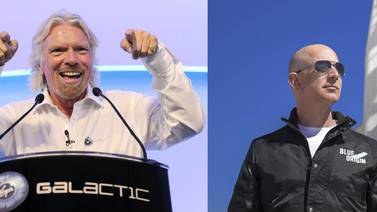 Richard Branson de Virgin Galactic quiere adelantarse a Jeff Bezos y ser el primer multimillonario en el espacio