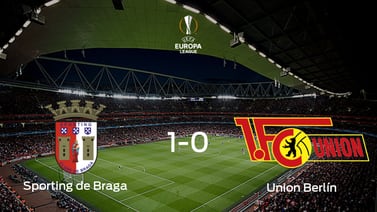  Sporting de Braga consigue la victoria frente a Union Berlín en el segundo tiempo (1-0)