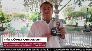 Pío López Obrador respalda a Marcelo Ebrard en la contienda electoral de 2024