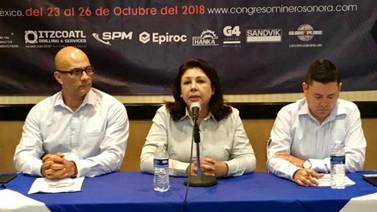 Invitan a Congreso Internacional Minero a realizarse en Hermosillo