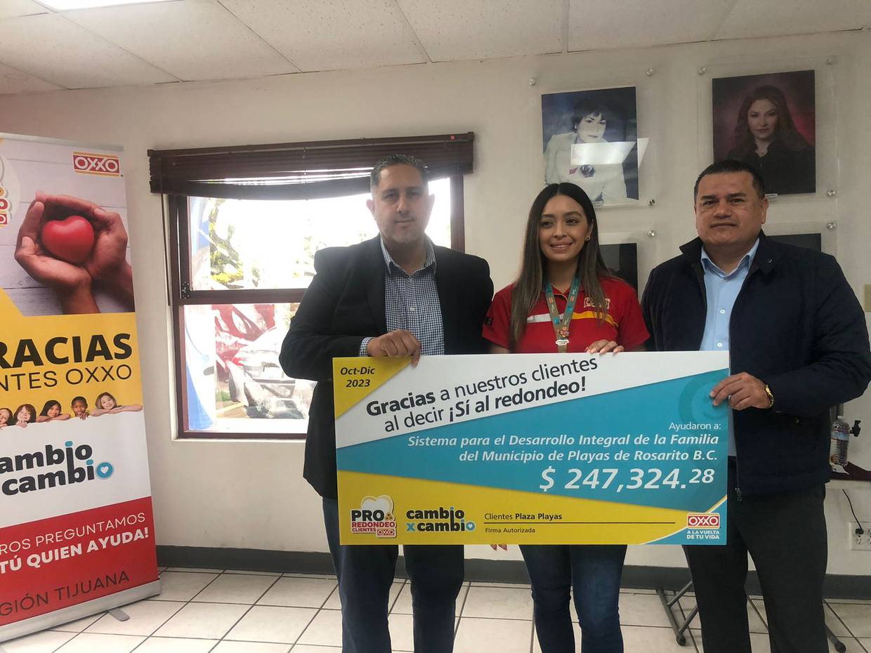 Programa de redondeo en Rosarito logra recaudar más de 200 mil pesos