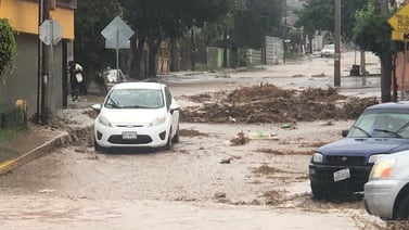 Provoca 'Hilary' inundaciones en Rosarito