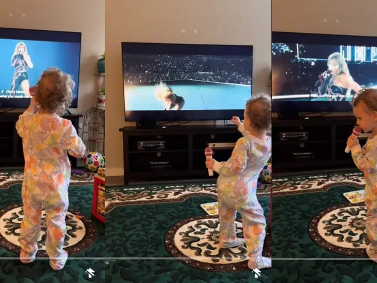 VIDEO: niña se viraliza por imitar la coreografía de Taylor Swift en el ‘The Eras Tour’