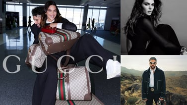 Bad Bunny y Kendall Jenner posan juntos en la nueva campaña de Gucci