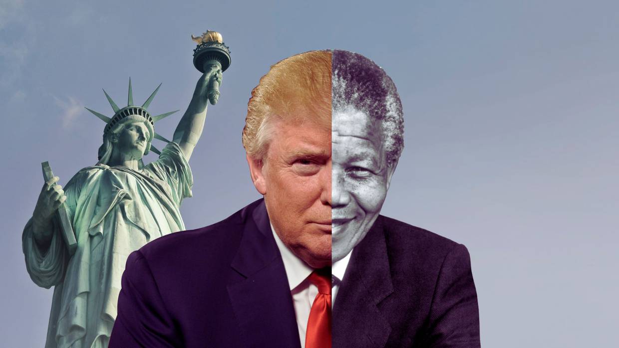 Trump se compara de nuevo con Mandela y se pinta como una víctima de persecución política