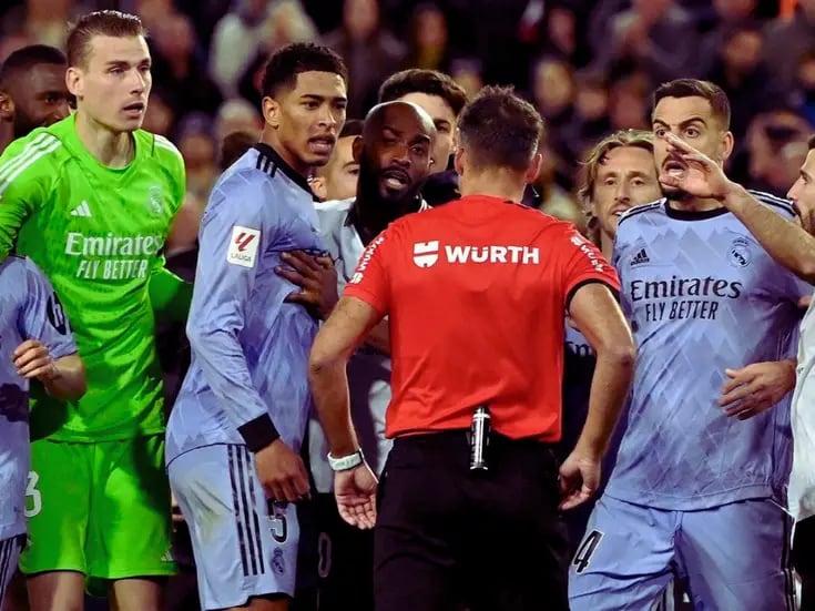LaLiga: Polémica arbitral marca el empate 2-2 entre Real Madrid y Valencia
