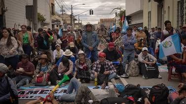 Continúan las protestas que exigen la renuncia de Porras Argueta como fiscal general en Guatemala