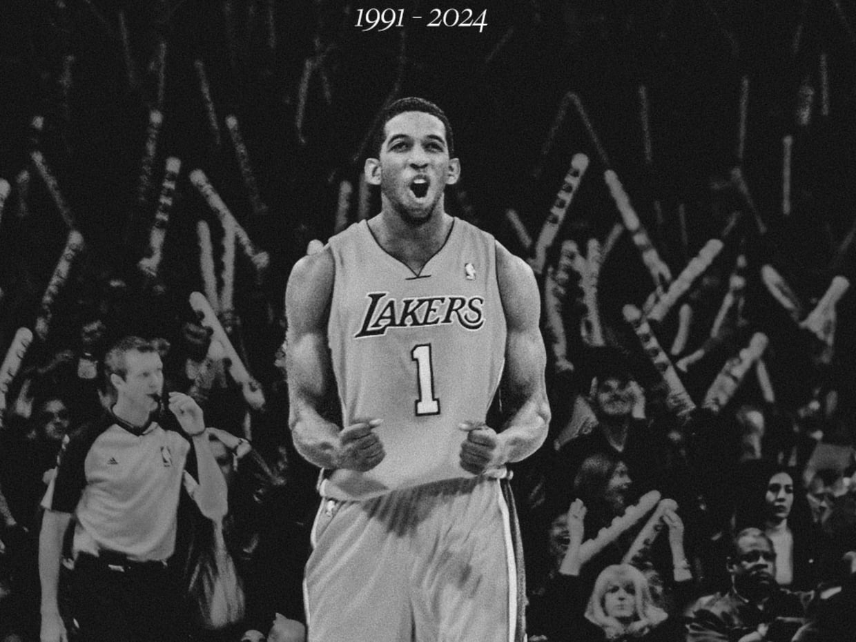 Darius Morris fue encontrado sin vida en LA. | X @Lakers