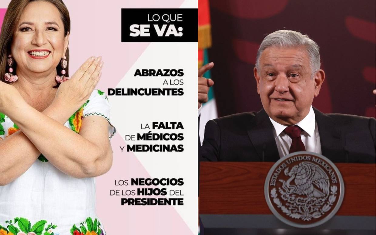 Xóchitl Gálvez Ruiz, candidata del PAN, PRI y PRD a la presidencia, subió un post acusando a los hijos del presidente Andrés Manuel López Obrador.