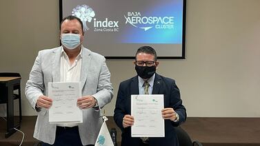 Index Zona Costa BC y Baja Aerospace Cluster firman convenio para renovar su alianza