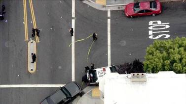 Patrullajes en San Francisco tras tiroteo que dejó heridos 