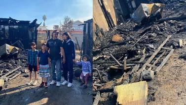 Padre soltero de Ensenada pierde todo en incendio