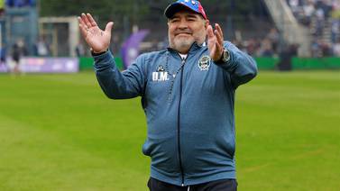 Presidente de Gimnasia, ‘esperanzado’ en que Maradona regrese