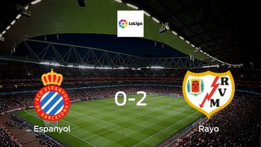 Rayo Vallecano vence 2-0 en casa de Espanyol