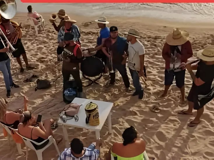 Bandas y grupos musicales autorizados para tocar en las playas de Mazatlán
