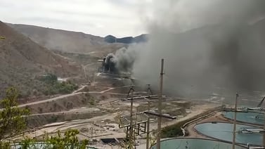 Incendio en mina de Nacozari fue ocasionado por banda transportadora