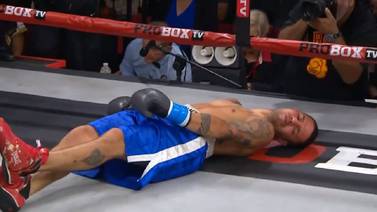 VIDEO | Boxeador argentino sufre brutal KO que terminó por enviarlo al hospital
