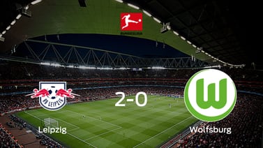  RB Leipzig vence en casa a VfL Wolfsburg por 2-0
