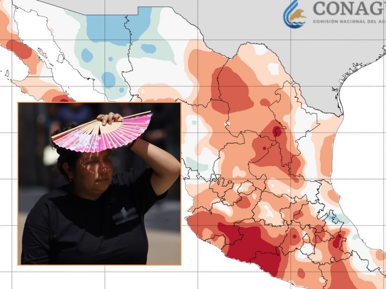 El SMN pronostica cinco olas de calor para este 2024. | Fotos: Conagua/Especial GH