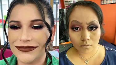 VIRAL: Estética causa revuelo en redes al crear maquillajes ‘horribles’ para sus clientas