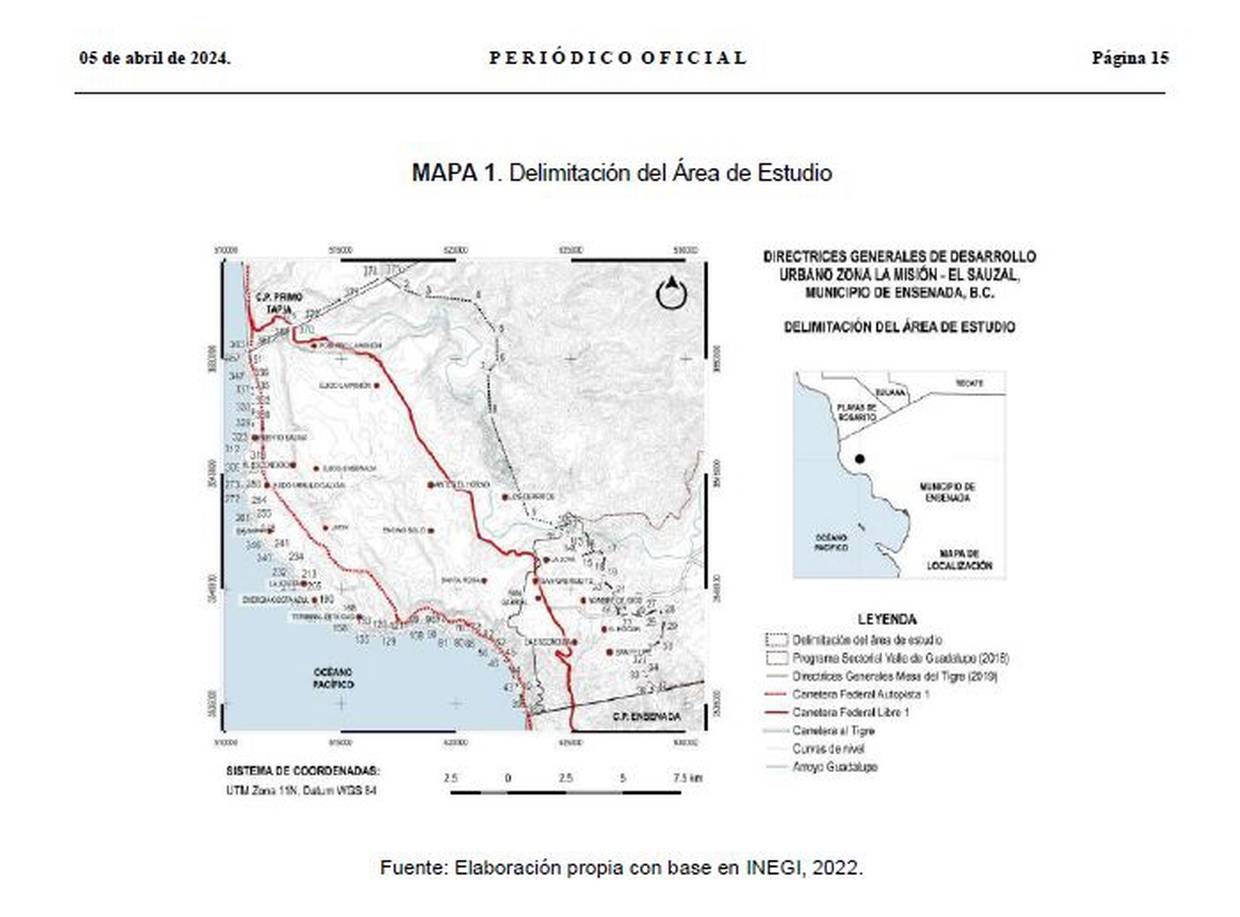 Publican directrices para poner orden en la región norte de Ensenada
