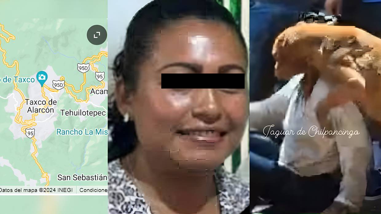 Ana Rosa, secuestradora de Camila, fue linchada por pobladores de Taxco, Guerrero.