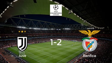  Benfica vence por 2-1 a Juventus 