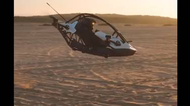 Este vehículo eléctrico volador parece salido de 'Star Wars'