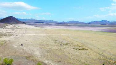 Sequía en Sonora: Presa Mocúzarit, en el nivel más bajo de los últimos años