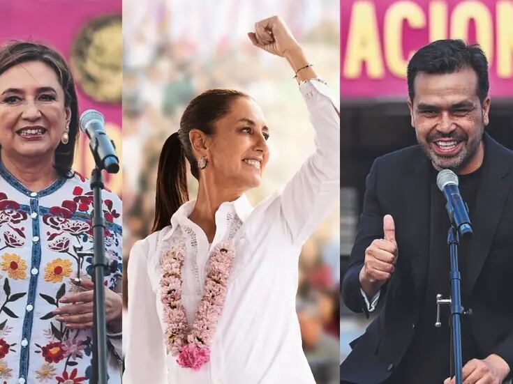 ¿Quién es Claudia Sheinbaum, Xóchitl Gálvez y Jorge Álvarez Máynez? Conoce los datos más importantes de los candidatos a la presidencia 
