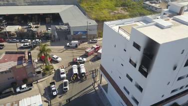 Explosión deja varios heridos en un edificio de la colonia Guadalupe Victoria.