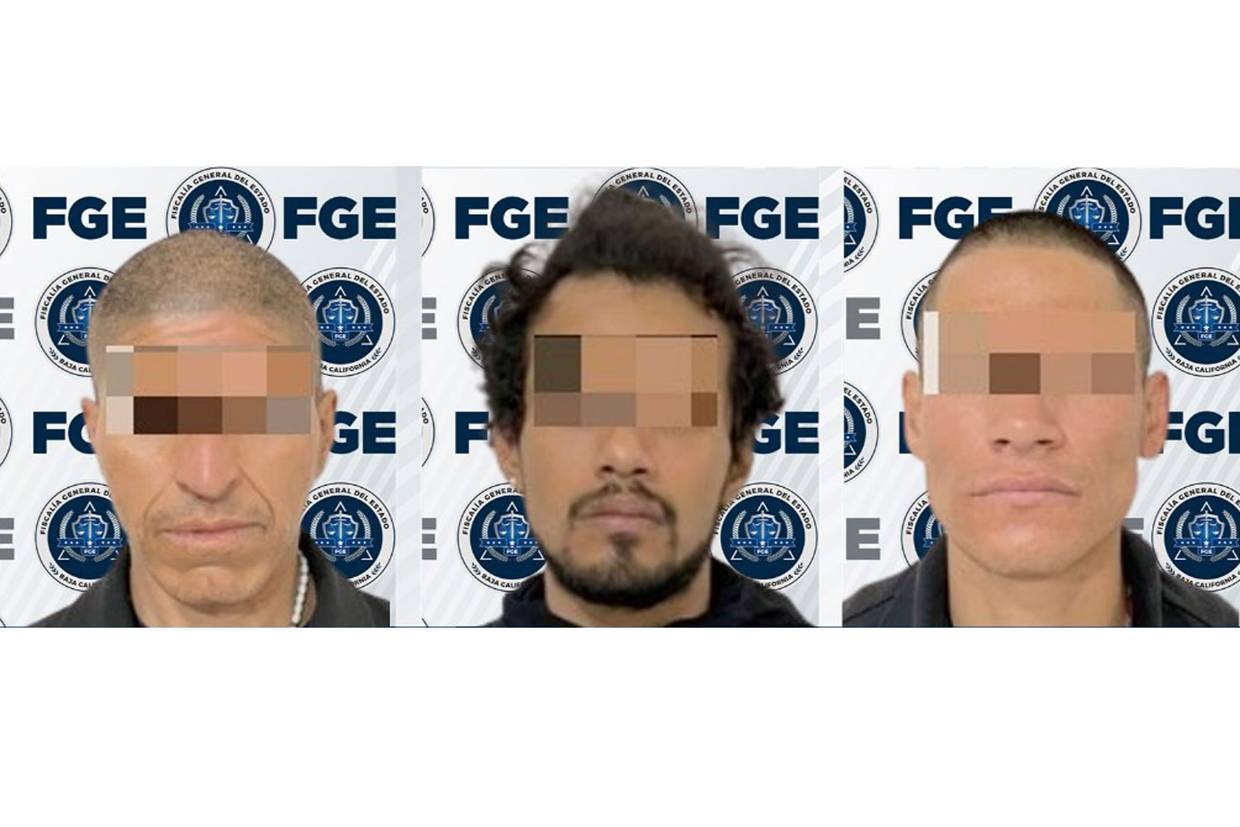 Los detenidos son José Alberto “N”, Alberto “N” y Cristian Jovanny “N”.