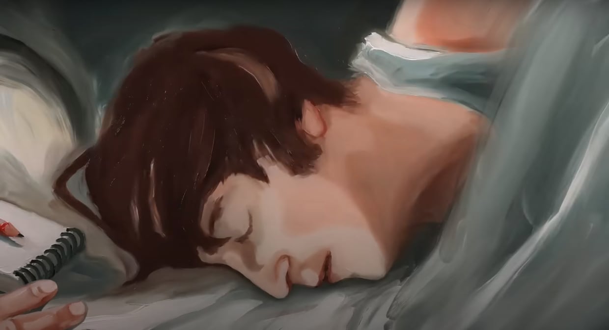 Captura de pantalla de ‘I’m only sleeping’ de The Beatles