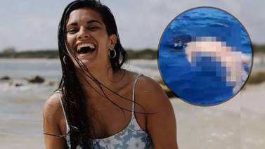 Revelan causa de muerte de fotógrafa argentina hallada muerta flotando desnuda en mar de Cancún