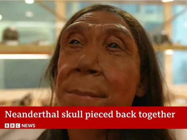 Revelan el rostro de una mujer neandertal de 75,000 años