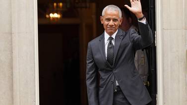  Barack Obama se reúne con Rishi Sunak en una visita sorpresa en Londres 